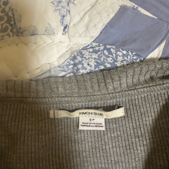 Uo kimchi blue grey off the shoulder top - Picture 3 of 4